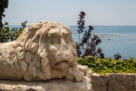 Park of Duino castle, Italy