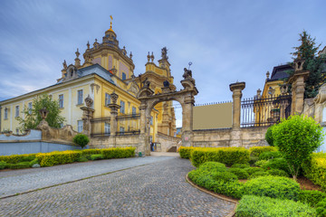 Fototapeta premium St. George's Cathedral in Lviv, Ukraine.