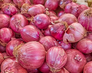 real organic red onions are not perfect looking but...