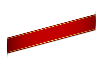 red banner