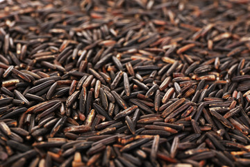 Dark wild rice background