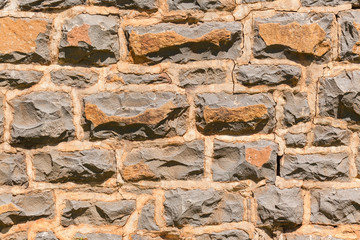 Fototapeta premium Wall Granite Stones closeup background detail textures.