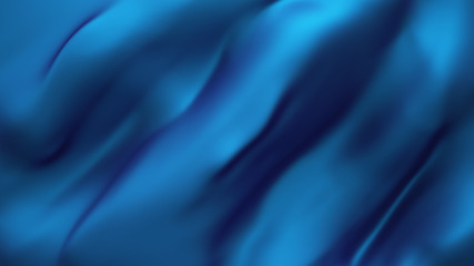 Obraz premium Beautiful background with drapery and folds of silk. 3D illustra