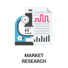 market research icon concept