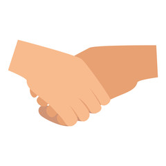 handshake deal isolated icon vector illustration design