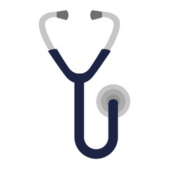 stethoscope medical isolated icon vector illustration design