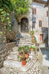 Casperia, medieval rural village in Rieti Province, Lazio (Italy)