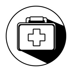 medical kit isolated icon vector illustration design