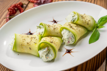 ealthy food, beautiful and tasty food on a plate