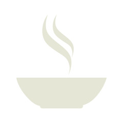 soup dish isolated icon vector illustration design