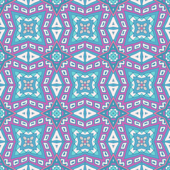Abstract seamless ornamental vector pattern