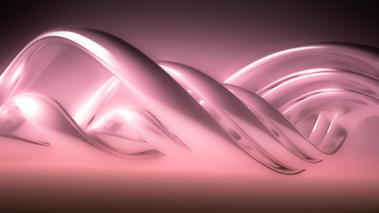 Beautiful purple seamless background with three-dimensional shap