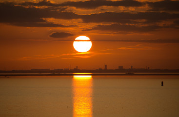 Sunset in Copenhagen