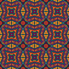 arabesque mosaic seamless pattern 