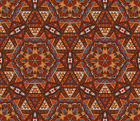 arabesque mosaic seamless pattern 