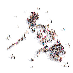 people group shape map Philippines