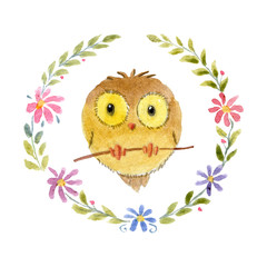 Cute chick for kindergarten, nursery, children clothing, kids pattern