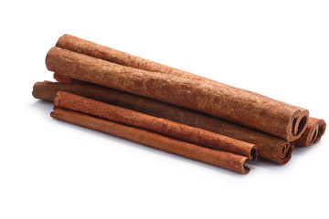 Pile of cinnamon sticks, paths