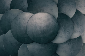 Grey circles background