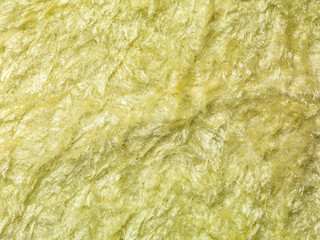 hairy green material