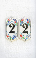 Door number