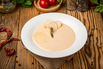 ealthy food, beautiful and tasty food on a plate