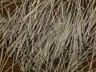 background with pins
