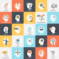 Fototapeta premium Thinking and brain process
