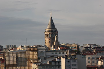 Obraz premium galata towers