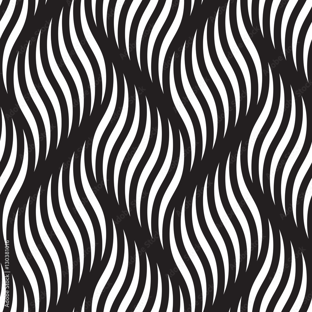 Poster Abstract seamless pattern of braided curve lines