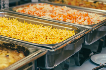 catering food wedding buffet
