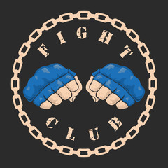 emblem about fighting club.