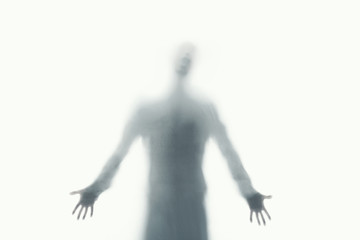 abstract desperate man spirit screaming