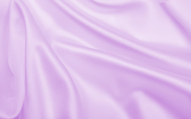 Smooth elegant lilac silk or satin texture as wedding background