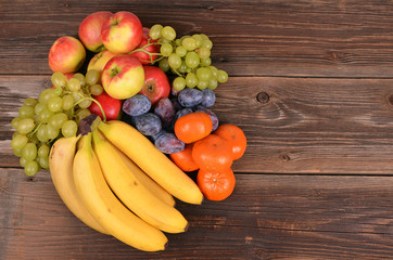 frisches Obst, Obstkorb