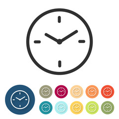 Icon - Uhr - Uhrzeit - Pause