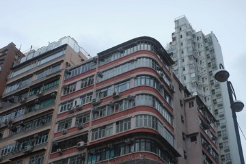 Fototapeta premium Buildings Of Hong Kong