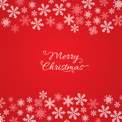 merry christmas red background