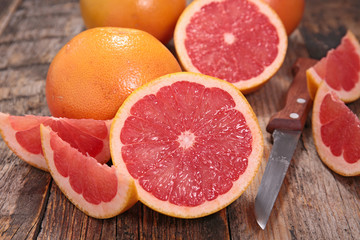 Naklejka na ściany i meble grapefruit