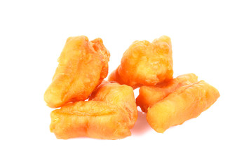 chinese donut on a white background