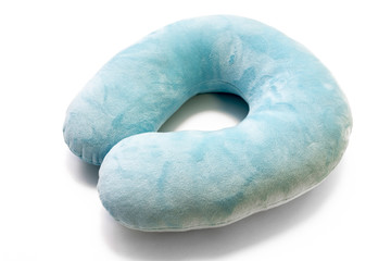 Light Blue comfortable travel neck pillow