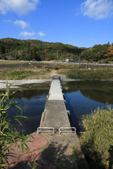 高知県　若井沈下橋