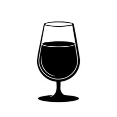 Glass vector icon.