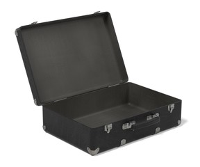 realistic 3d render of vintage suitcase