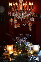 Christmas dining table