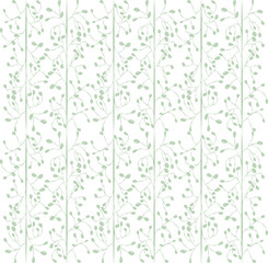 Obraz premium Vector seamless pattern with flowers and plants. Floral decor and background. Bright colors watercolor, autumn-winter botanical elements.