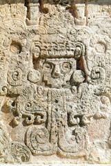 Mayan bas-relief of Chichen Itza