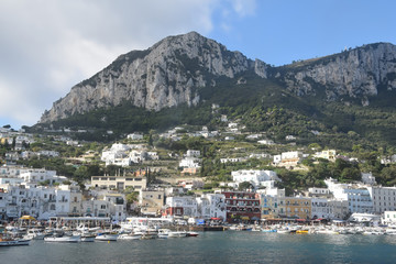 Fototapeta na wymiar Capri / Hafen