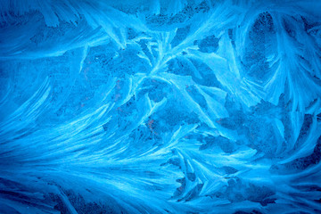 frozen glass background