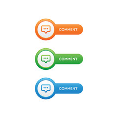 Rounded Comment Buttons